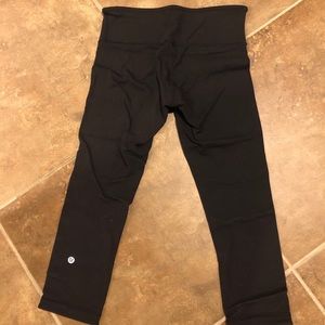 Lulu lemon cropped leggings